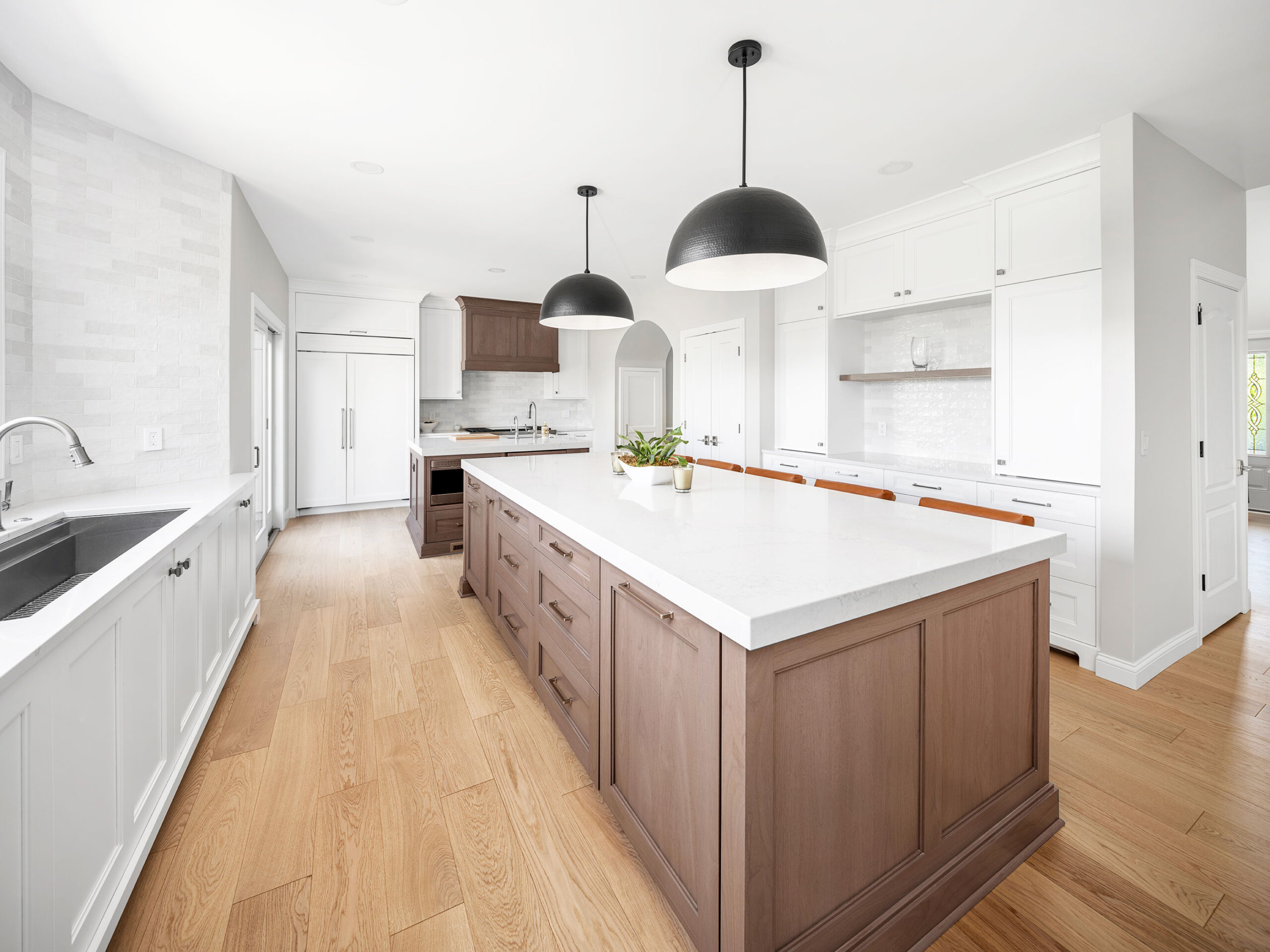 Custom kitchen cabinets by Sharer Cabinetry