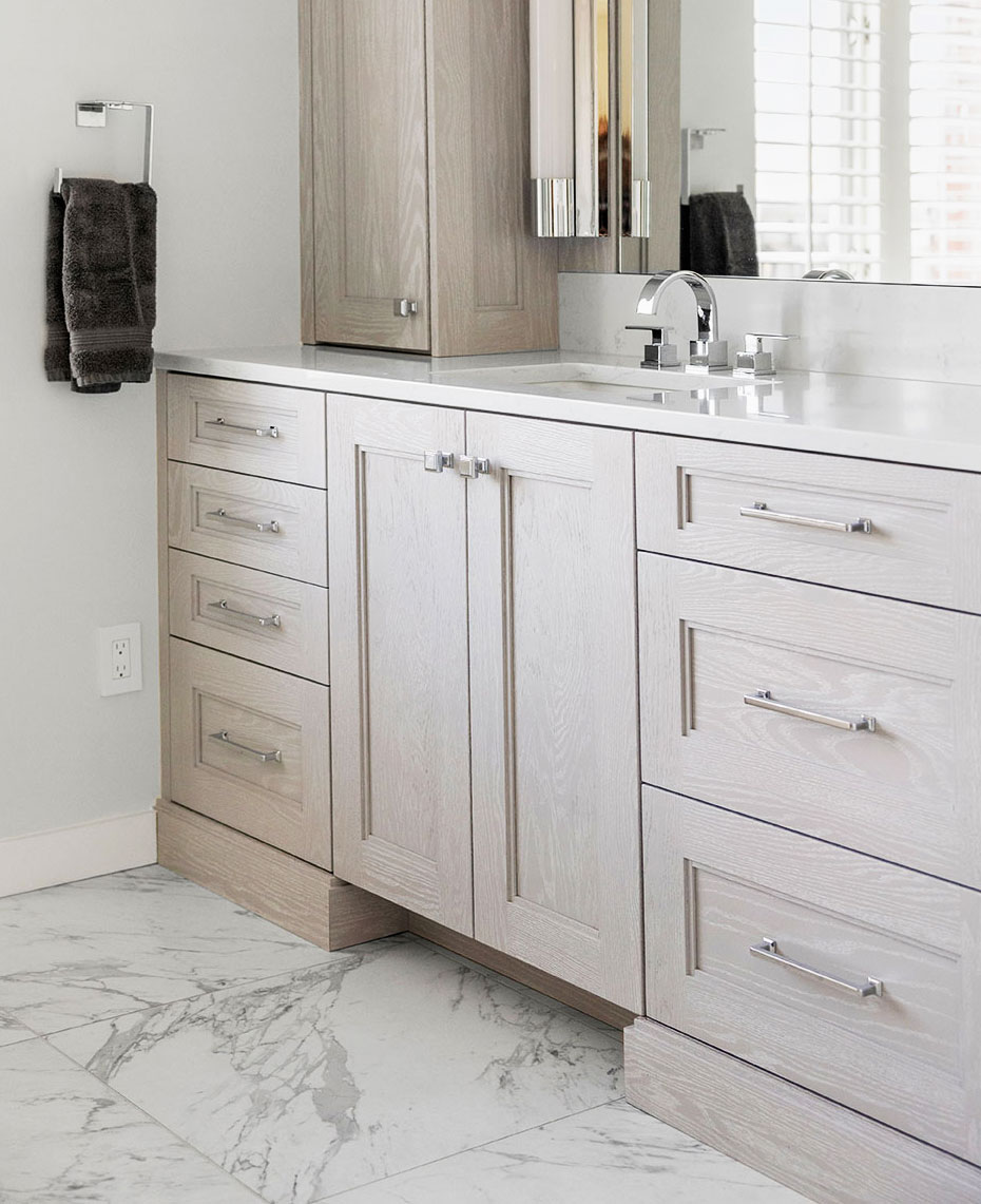 Full overlay cabinets by Sharer Cabinetry